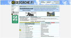 Desktop Screenshot of geocache.fi